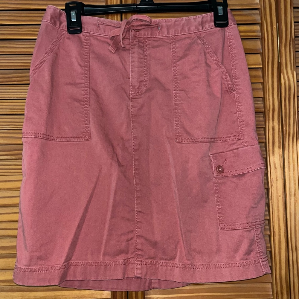 L.L. Bean Favorite‎ Fit Size 2 Skirt With Drawstring